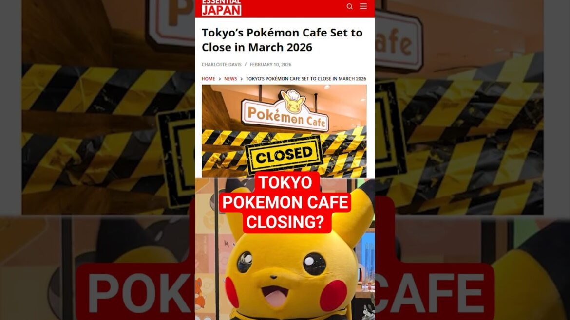 Pokemon Cafe in Tokyo is Closing??? Pokemon Cafe in Tokyo is Closing???