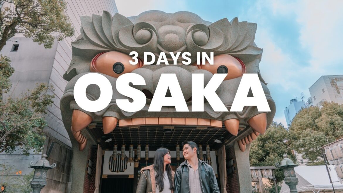 3 Days in Osaka 🇯🇵 | Street Food, Kuromon Market, Dotonbori & Best Eats