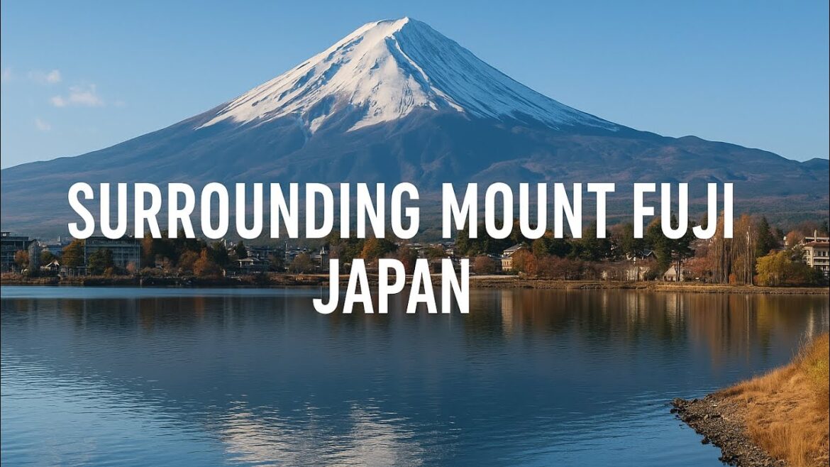 Fijikawaguchiko. Mount Fuji area. Japan Walking Tour