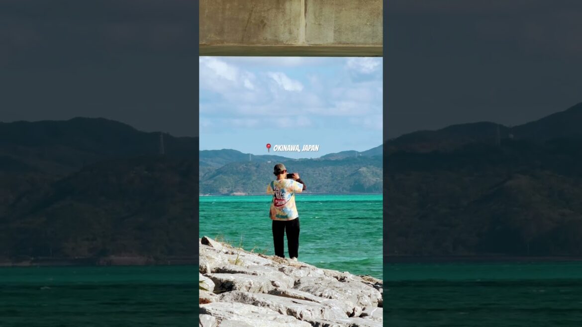 The water alone makes a trip to #Okinawa worth it. #travelshorts #travel #explorenow #Japan