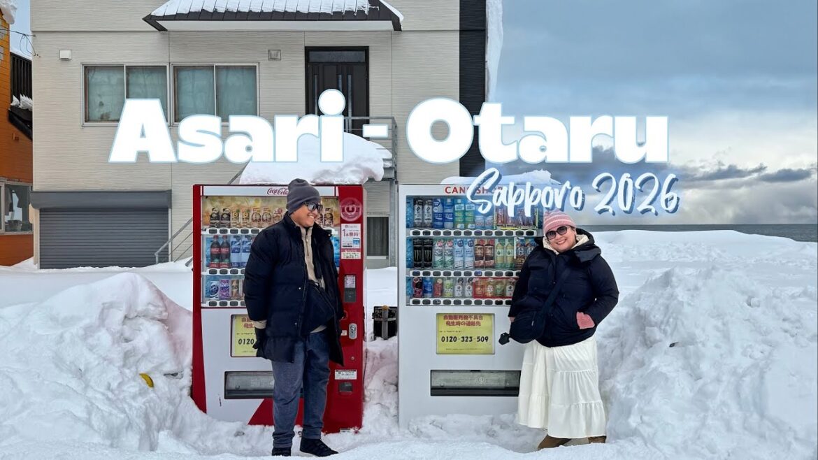 Asari - Otaru Trip 2026 | Heavy Snowfall & Train Cancelled Sapporo | 5 days Itinerary Sapporo 2026
