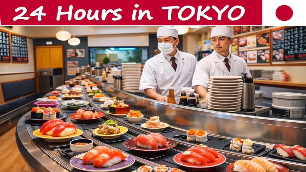 24H in TOKYO – Incredible JAPANESE Food – Ginza Ramen, Tsukiji Market & Tonkatsu