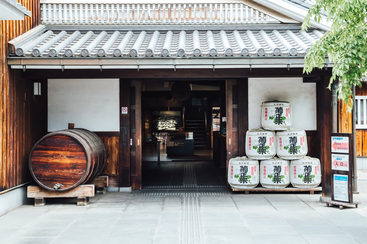 In Nadagogo, five historic breweries are responsible for roughly a quarter of Japan’s sake production (Melissa Legarda)