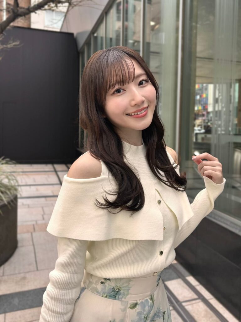 Aoyama Nagisa from Mezamashi TV✨