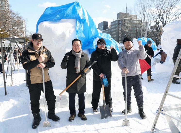 Daejeon Mayor Lee Jangwoo Attends the 76th Sapporo Snow Festival in Japan