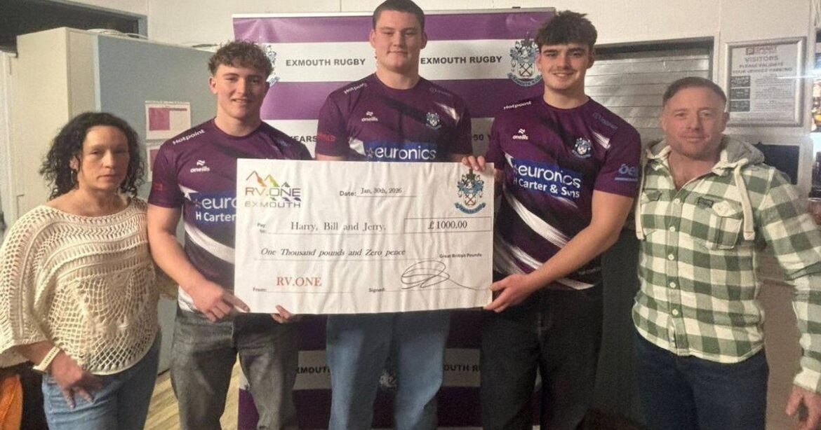 Exmouth RFC Colts fundraising once-in-a-lifetime Japan trip