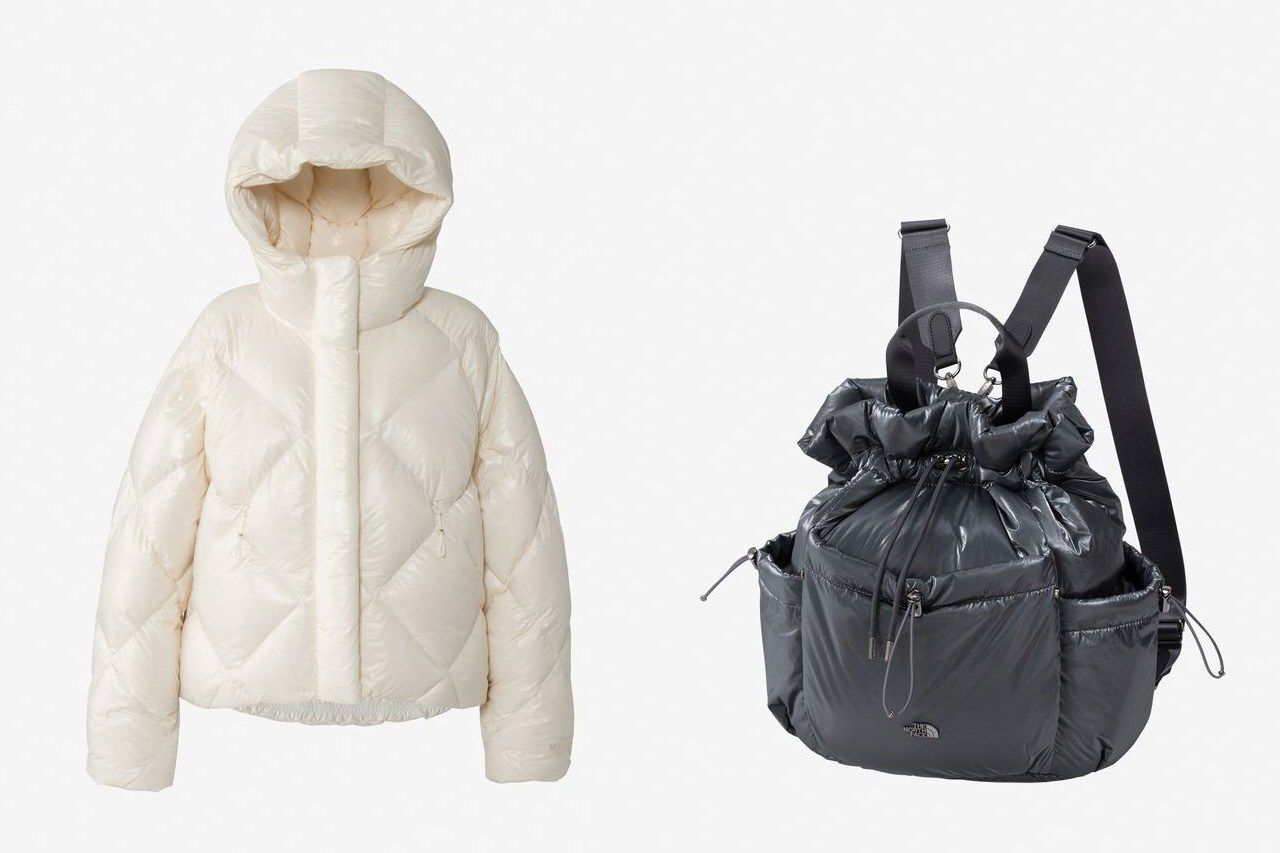 The Korean-version TNF offers many women’s products focused on urban use, including fashion-oriented down wear and bags. (© Goldwin)