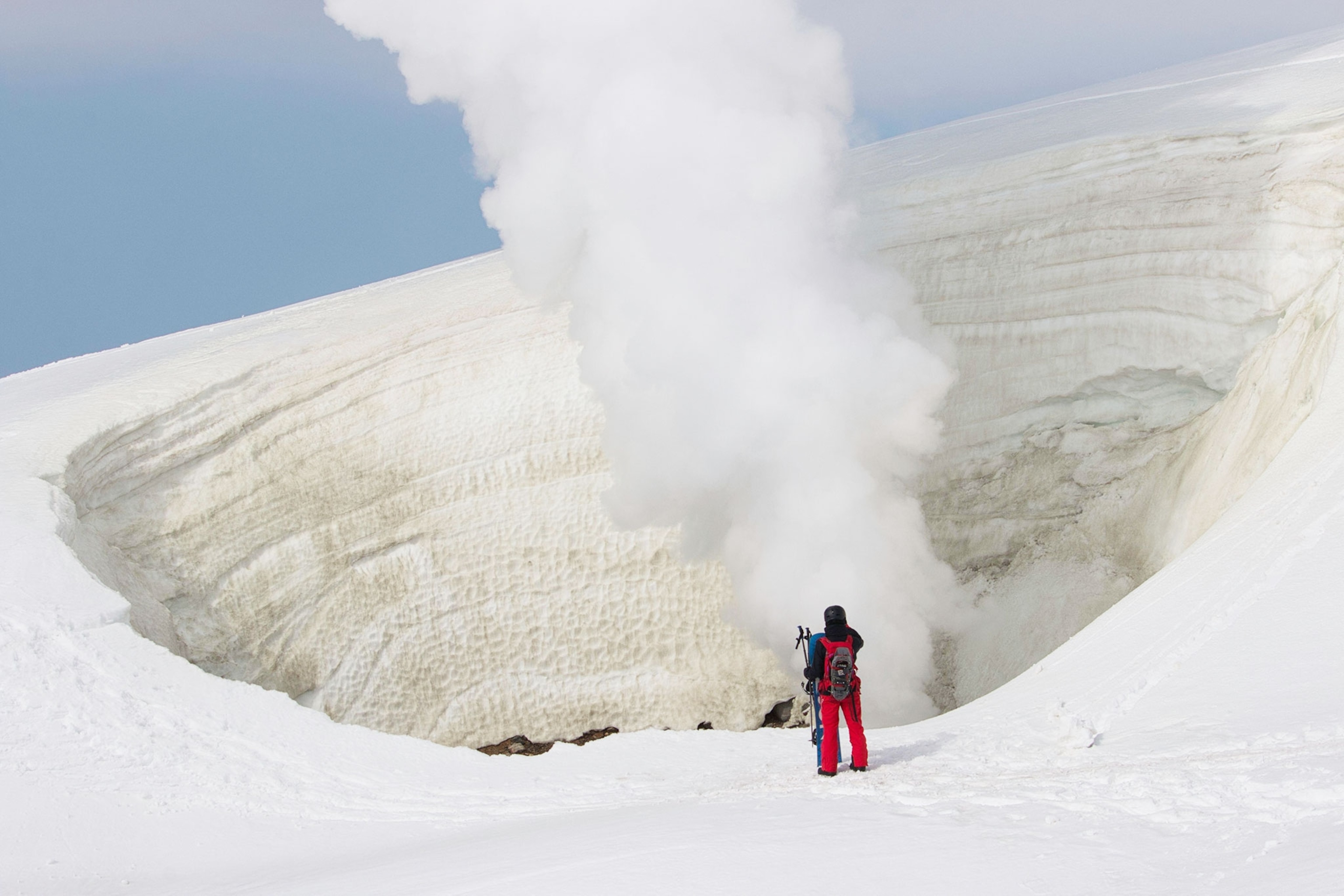 Mt. Asahi, Daisetsuzan National Park, Hokkaido, Japan.
