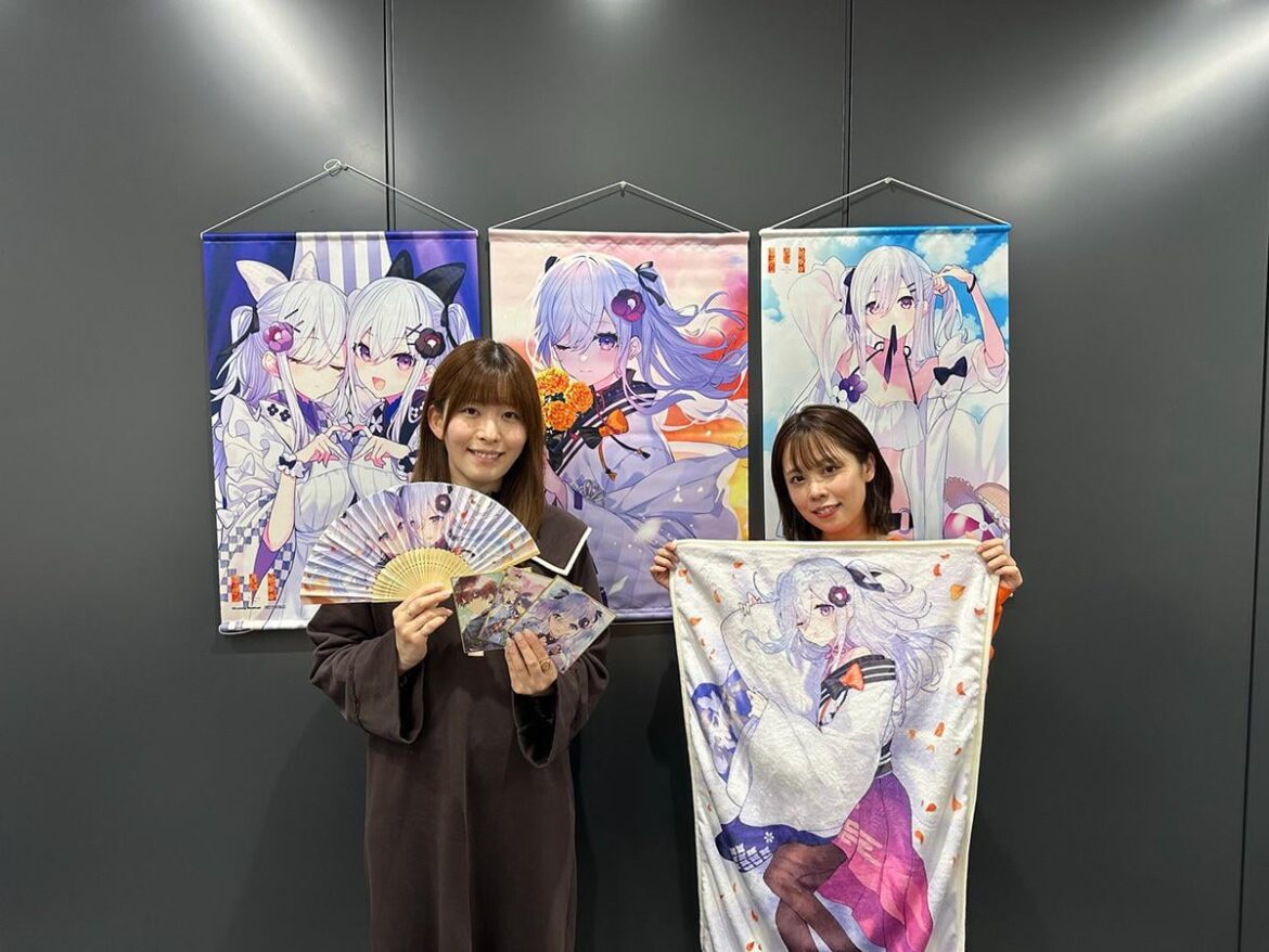 Iwami Manaka and Yukina Shuto at the Kinsenka special stream