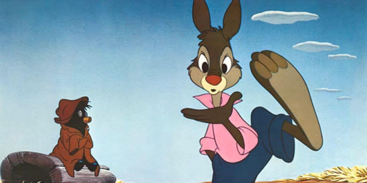 The "Tar Baby" scene in Song of the South