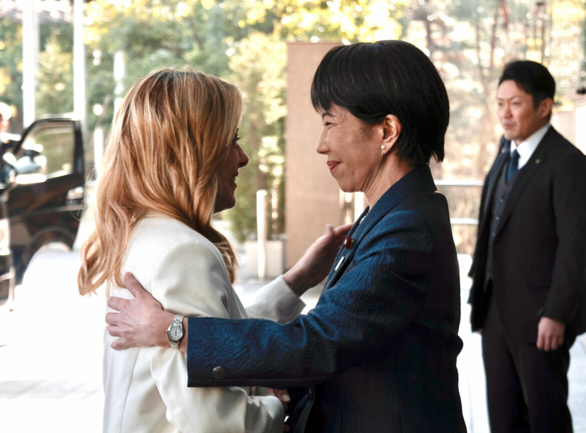Meloni and Takaichi push Italy–Japan ties forward