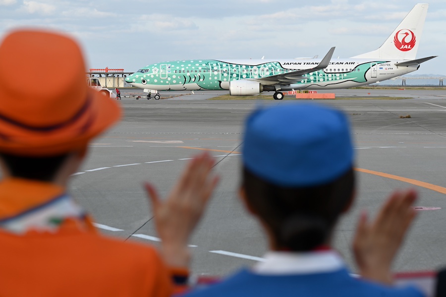 Japan Transocean Air Jinbei Jet Yui Jinbei JA07RK