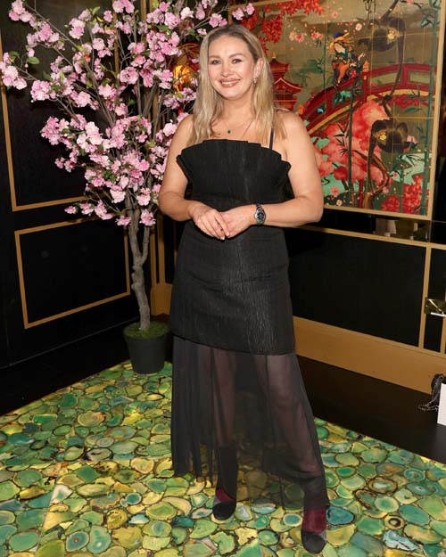Anna Daly pictured at the Max Benjamin Kyoto Blossom launch at Ivy Asia on Dawson Street, Dublin. Pic: Brian McEvoy