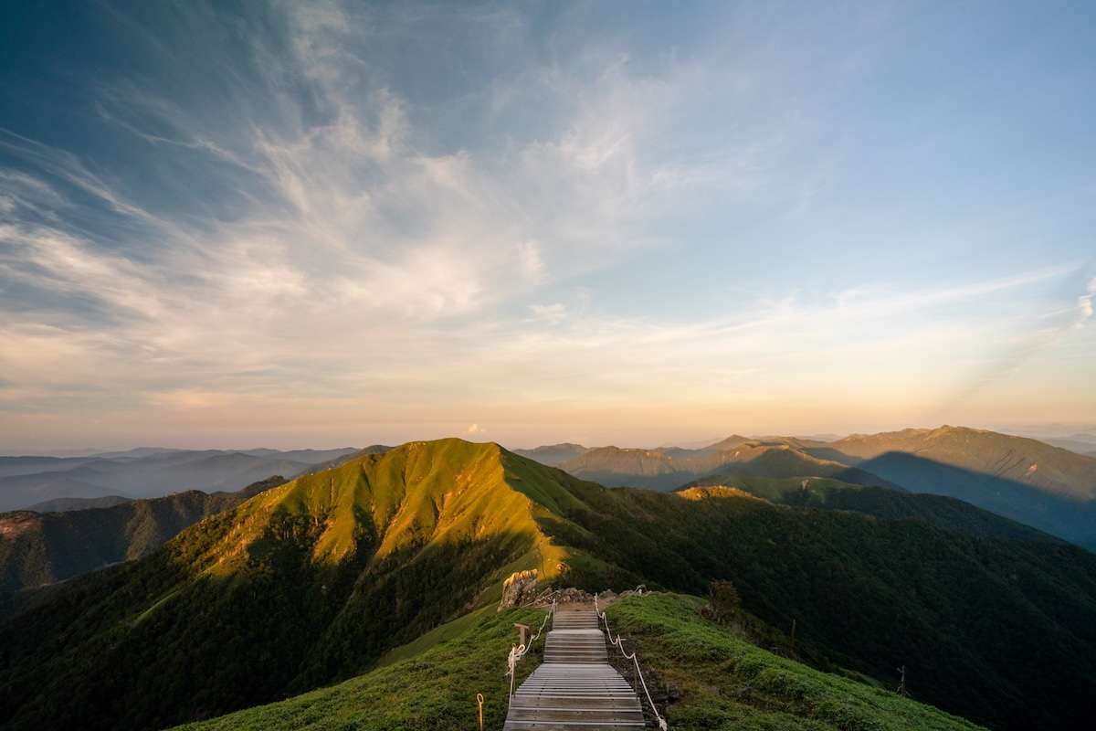 Mount Tsurugi © Miyoshi City Tourism Association