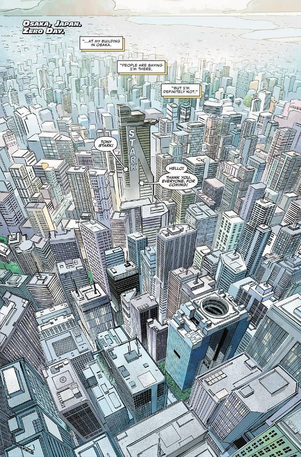 Interior preview page from NEW AVENGERS #9 STEPHEN SEGOVIA COVER