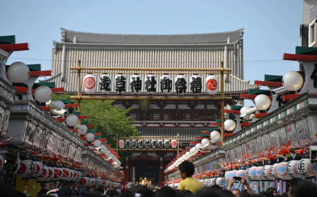 Sanja Matsuri at Asakusa Shrine