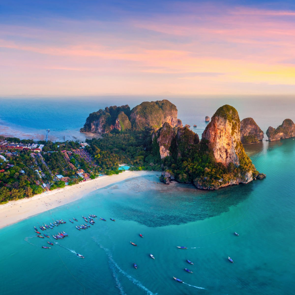 Railey Beach in Phuket, Thailand