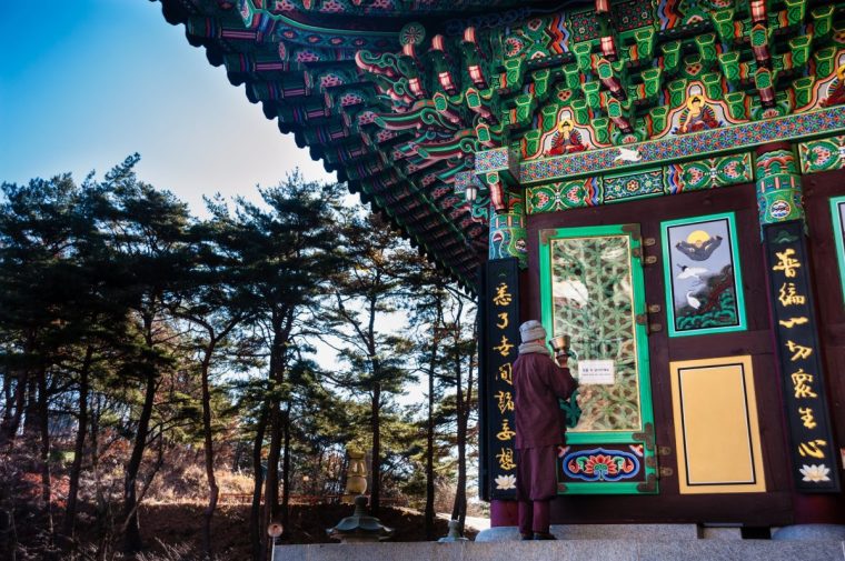 The Golgul temple near Gyeongju city (Photo: David DUCOIN/Gamma-Rapho via Getty Images)