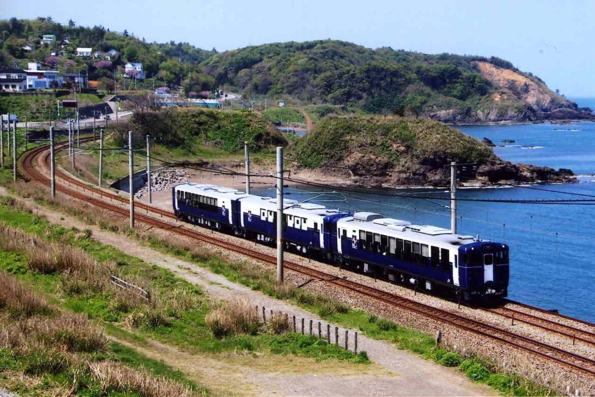 This Sake Train Running Through Japan Is Pure Magic