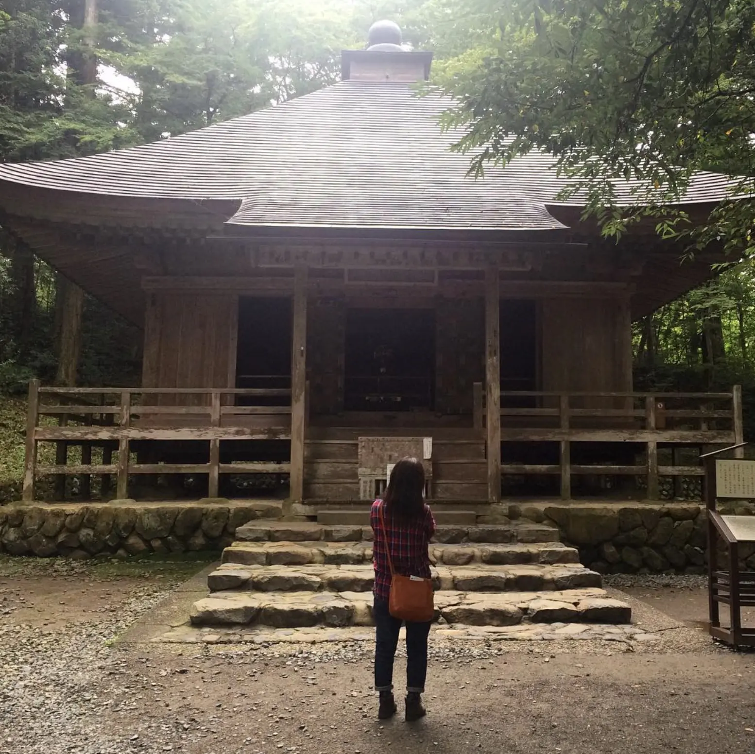 A 12th century shrine in Tohoku.