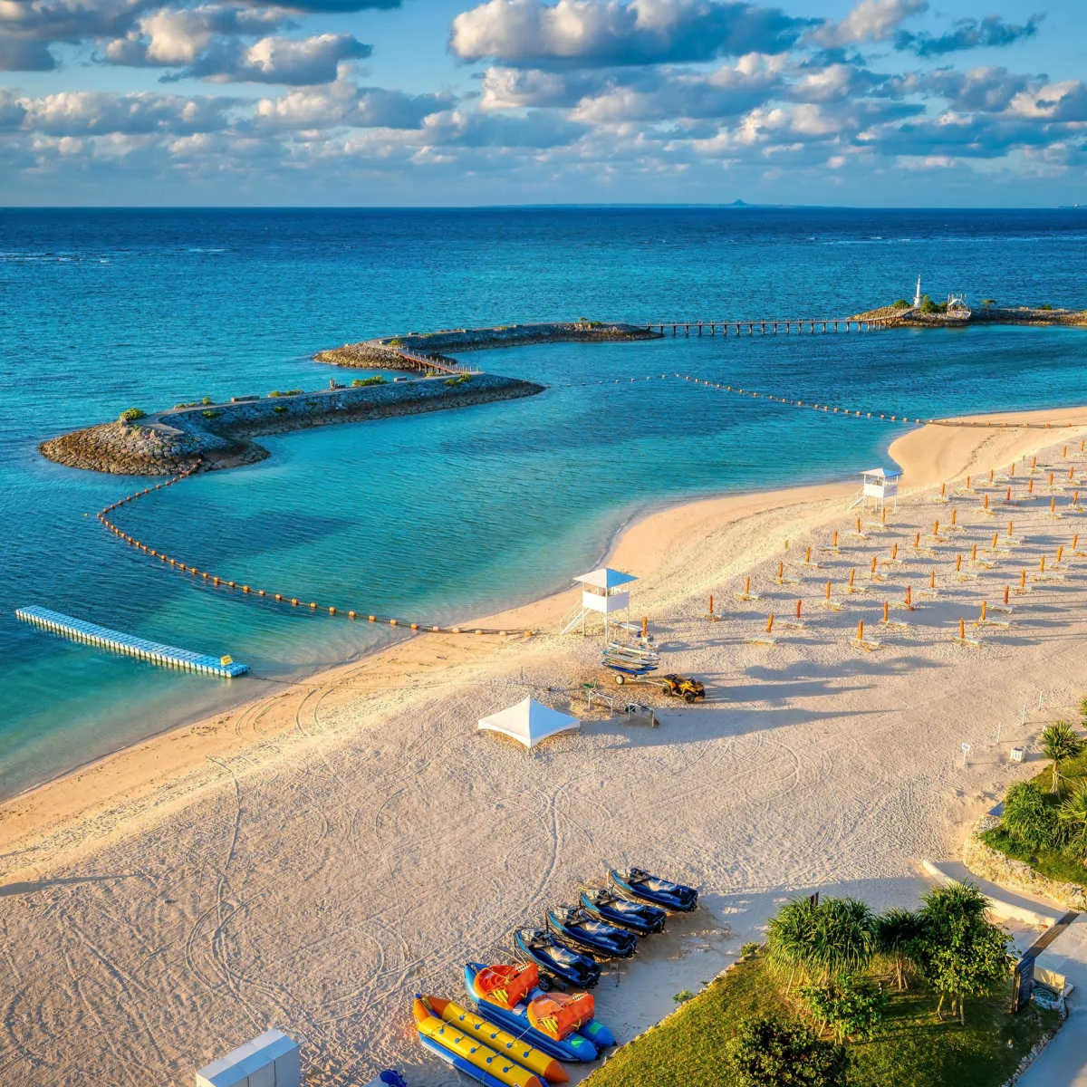 Unspoiled coastline of Okinawa