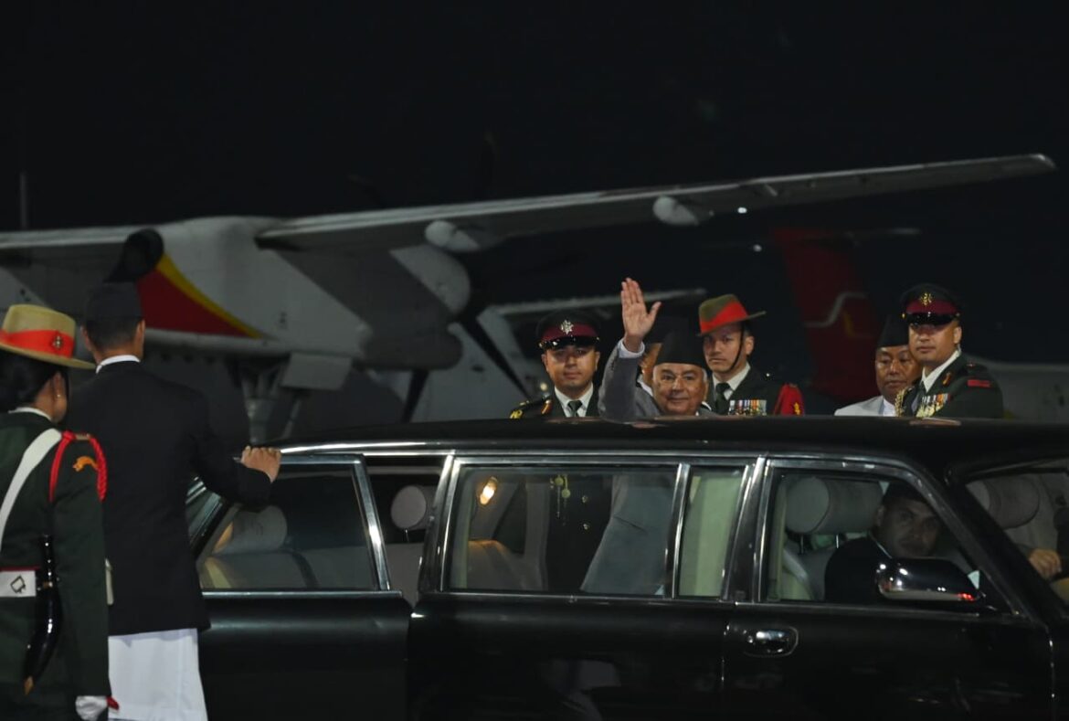 President Paudel begins four-day official visit to Japan