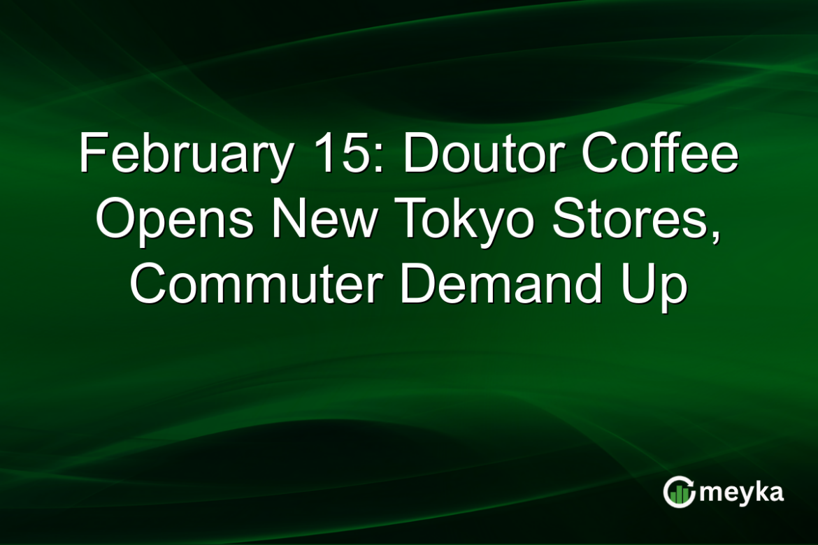 February 15: Doutor Coffee Opens New Tokyo Stores, Commuter Demand Up