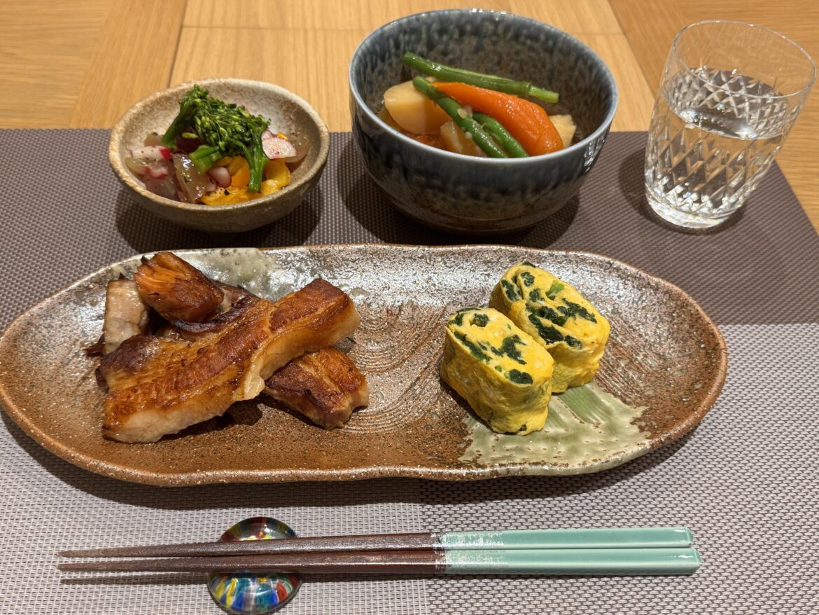 A simple home cooked dinner