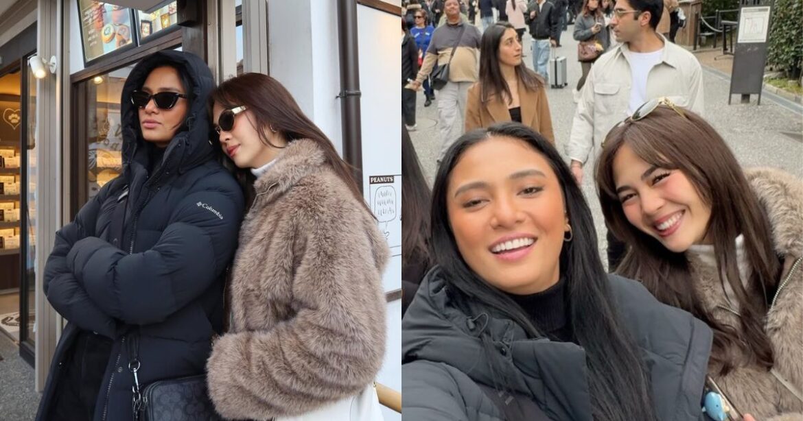 Klea Pineda, Janella Salvador go on Japan adventure