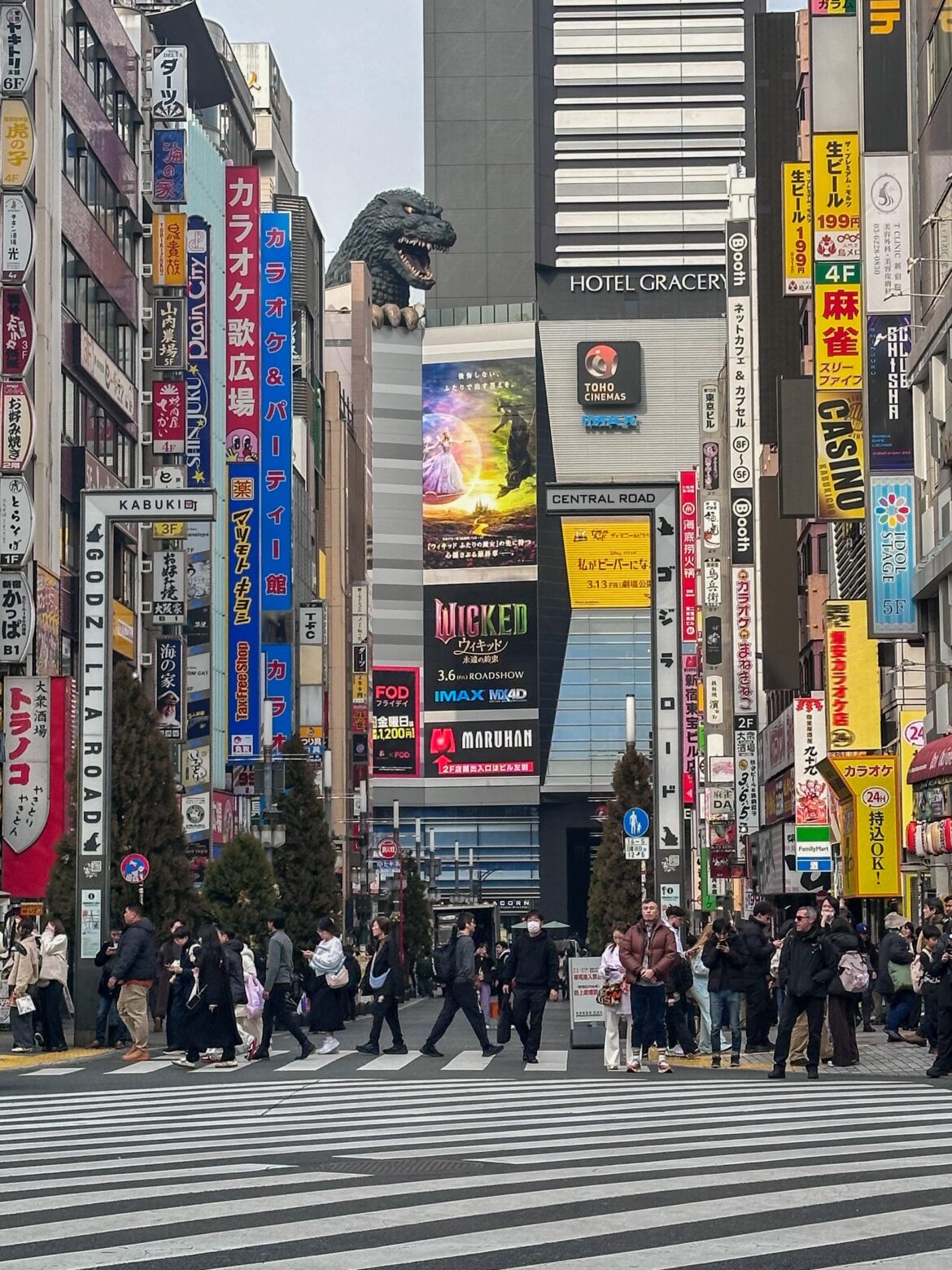 Godzilla Road, Shinjuku