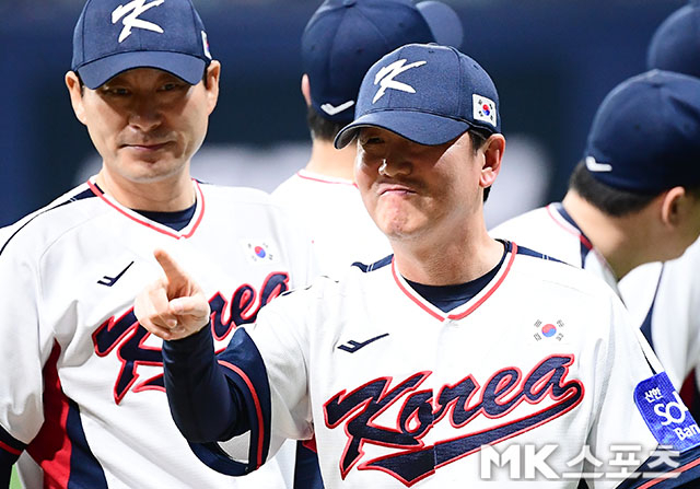 Ryu Ji-hyun, who leads the Korean national baseball team. Photo = Reporter Kim Young-gu