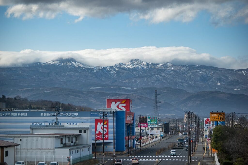 Shinkansenography - Approaching Sendai... woah