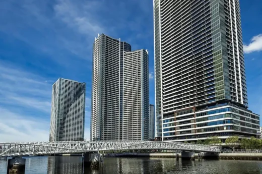 Reimei Kobashi Tokyo Japan pedestrian bridge