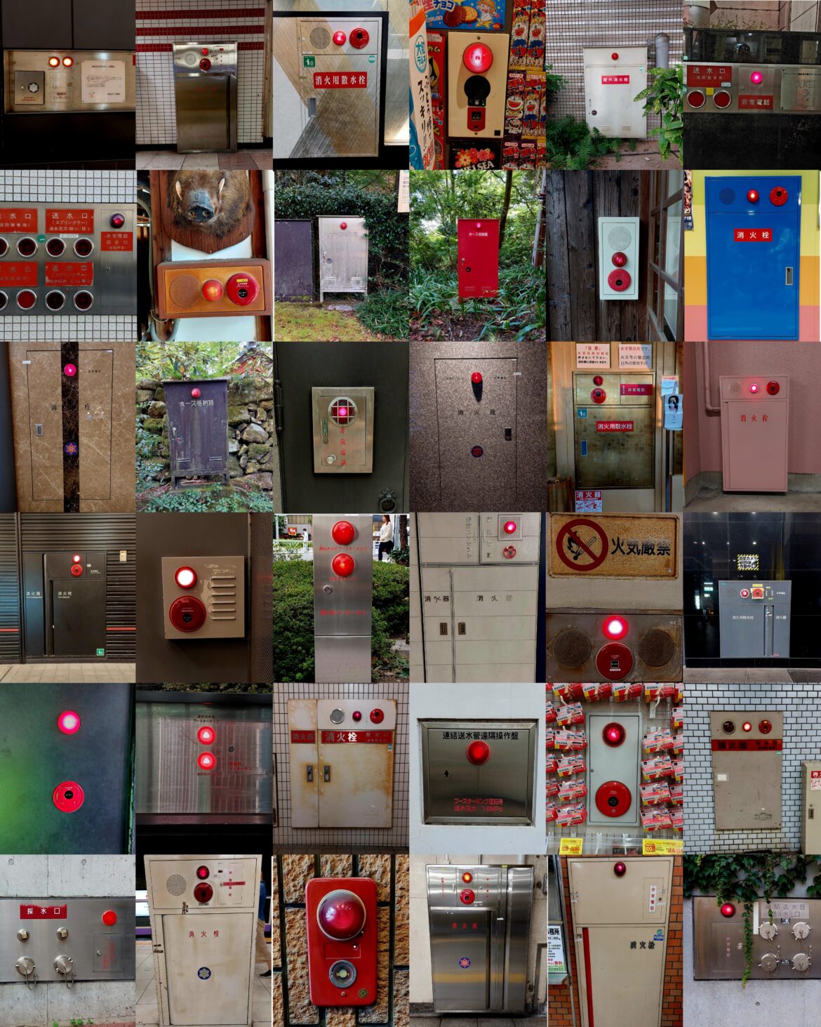 Sorry, it's a self repost, but those hydrants just have a spell on me. 36, and none is built like the other.