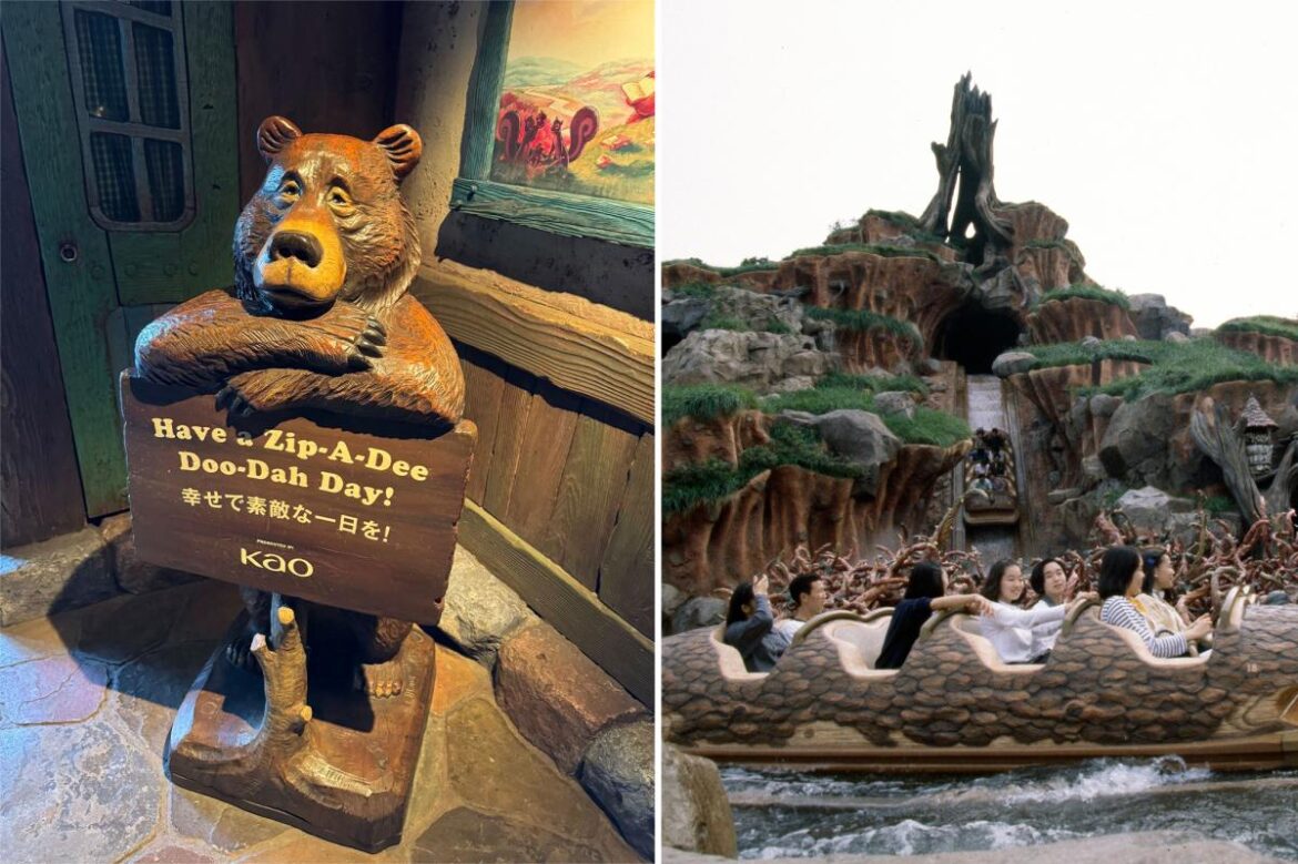 Tokyo Disneyland replaces Splash Mountain sign, sparks backlash