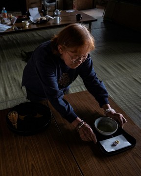 Seki says she once performed her matcha ceremony for the emperor.