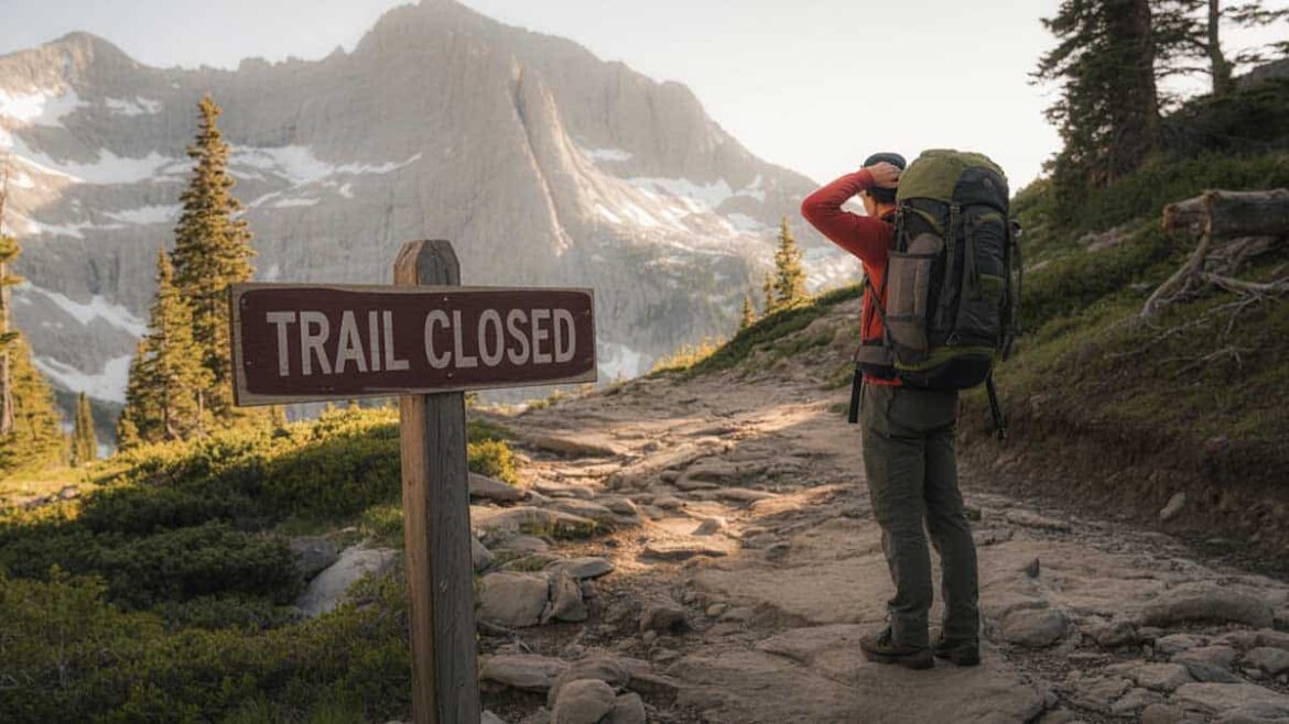 hiking trail closures in Europe 2026