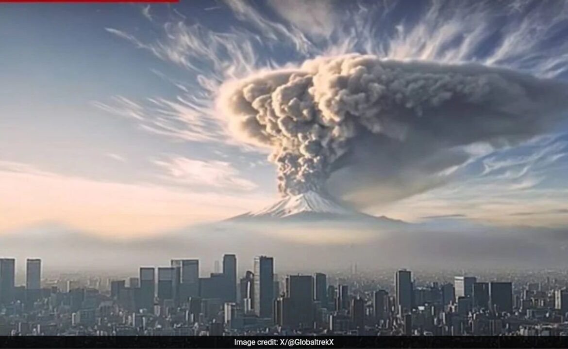 Japanese Government Shares AI Video To Show What Would Happen If Mount Fuji Erupts Japanese Government Shares AI Video To Show What Would Happen If Mount Fuji Erupts