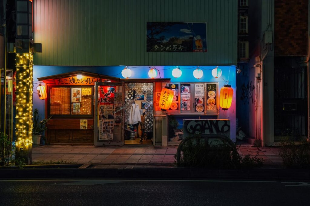 Night Stroll on Kokusai-dori Street in Okinawa