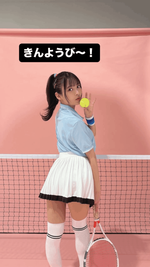 Happy Friday from Uesaka Sumire🎾