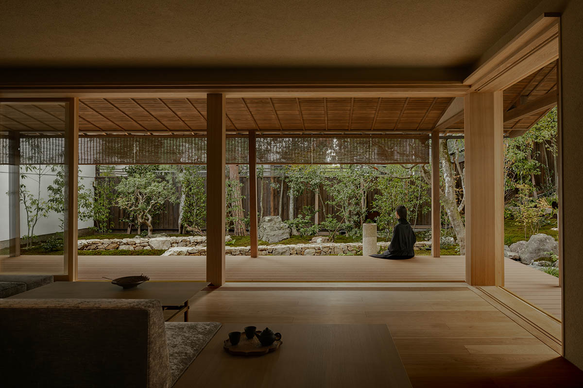 kooo architects completes the renovation of a sukiya-style residence in Kyoto, Japan