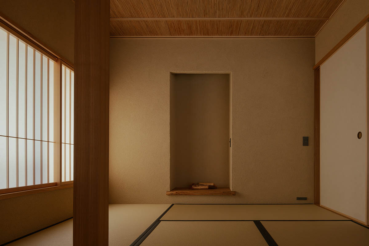 kooo architects completes the renovation of a sukiya-style residence in Kyoto, Japan