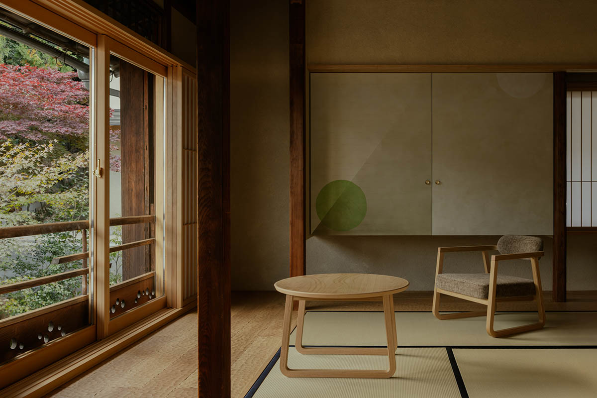 kooo architects completes the renovation of a sukiya-style residence in Kyoto, Japan