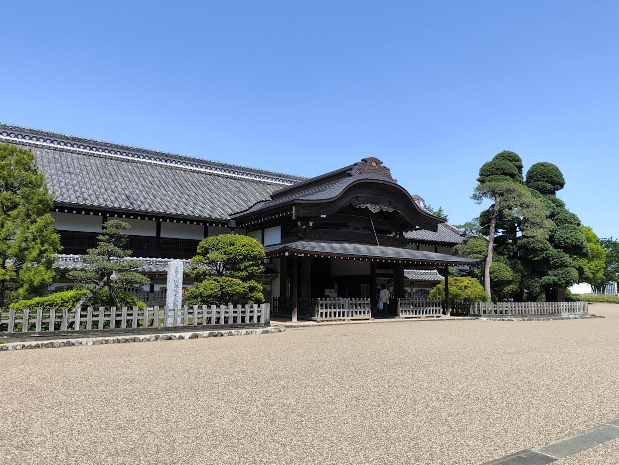 A shot of Kawagoe Castle in Japan.