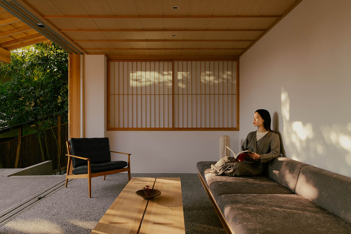 kooo architects completes the renovation of a sukiya-style residence in Kyoto, Japan