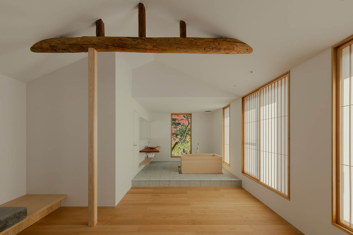 kooo architects completes the renovation of a sukiya-style residence in Kyoto, Japan