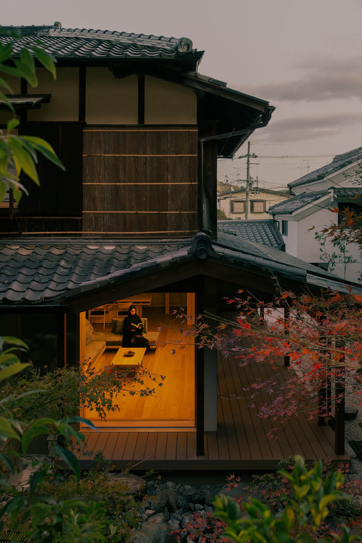 kooo architects completes the renovation of a sukiya-style residence in Kyoto, Japan