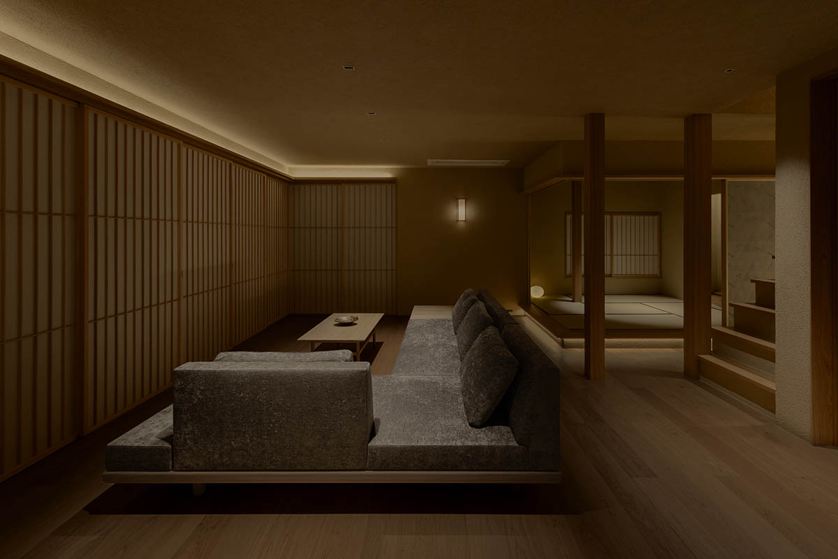 kooo architects completes the renovation of a sukiya-style residence in Kyoto, Japan