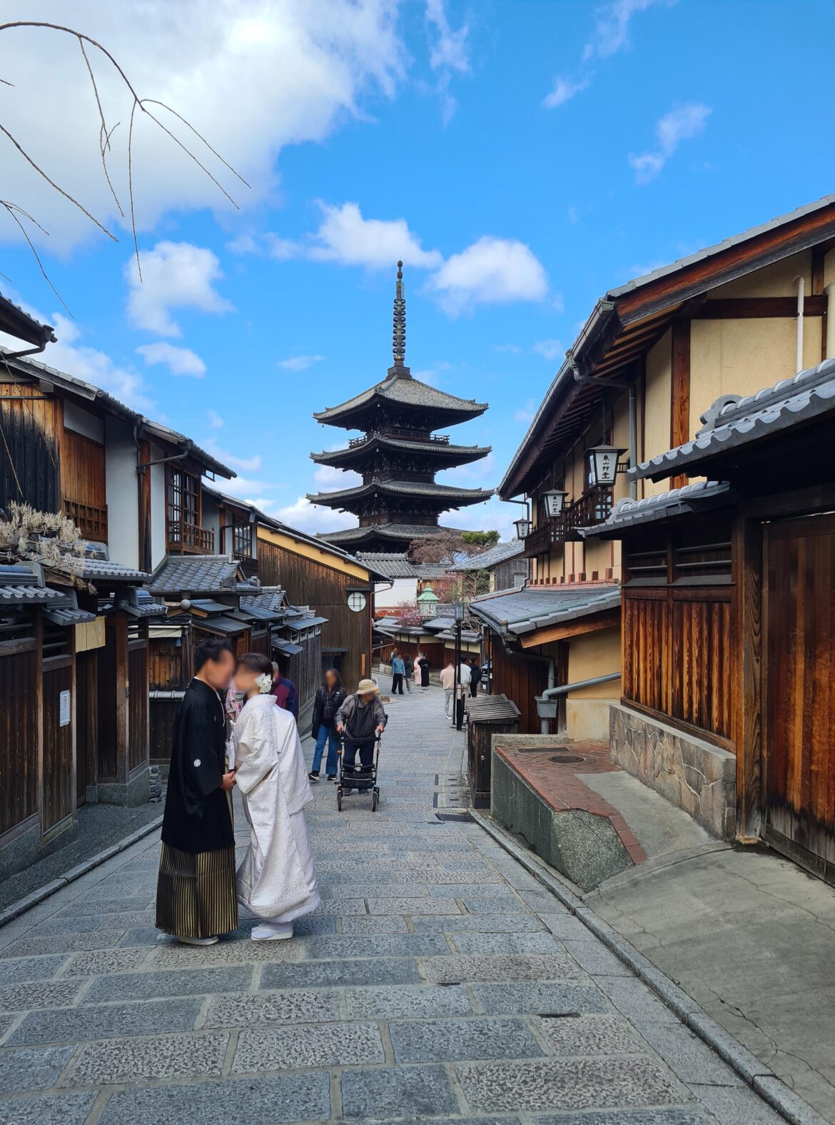 Kyoto was not as busy as expected. [OC]