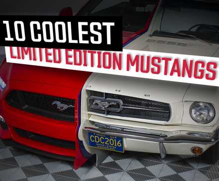 10 Coolest Limited Edition Mustangs Featured Image w/ Text